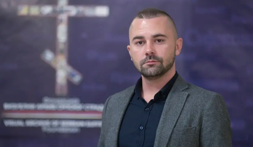 Janko Filipović, the head of the Foča Municipal Organisation of Families of Captured, Killed Soldiers and Missing Civilians.