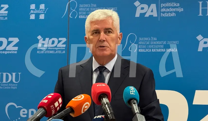 The President of HDZ BiH Dragan Čović.