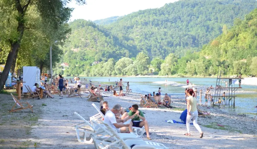 "RAJSKA PLAŽA" - LURE FOR HIKERS