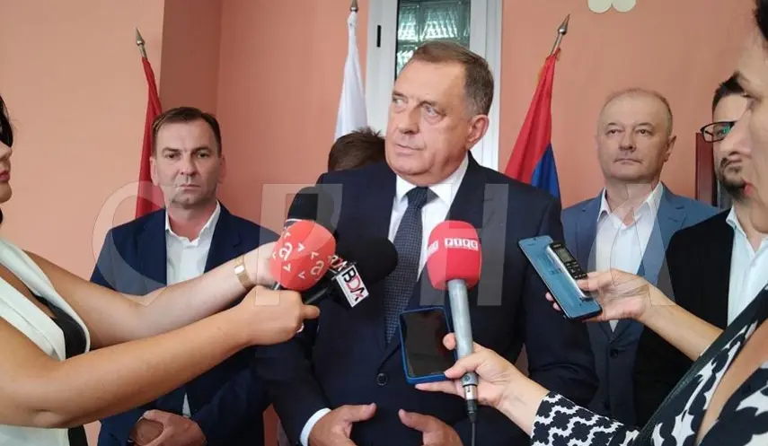 DODIK: STABILIZING BiH WILL BE DIFFICULT WITHOUT RESOLVING SCHMIDT'S UNCONSTITUTIONAL DECISIONS