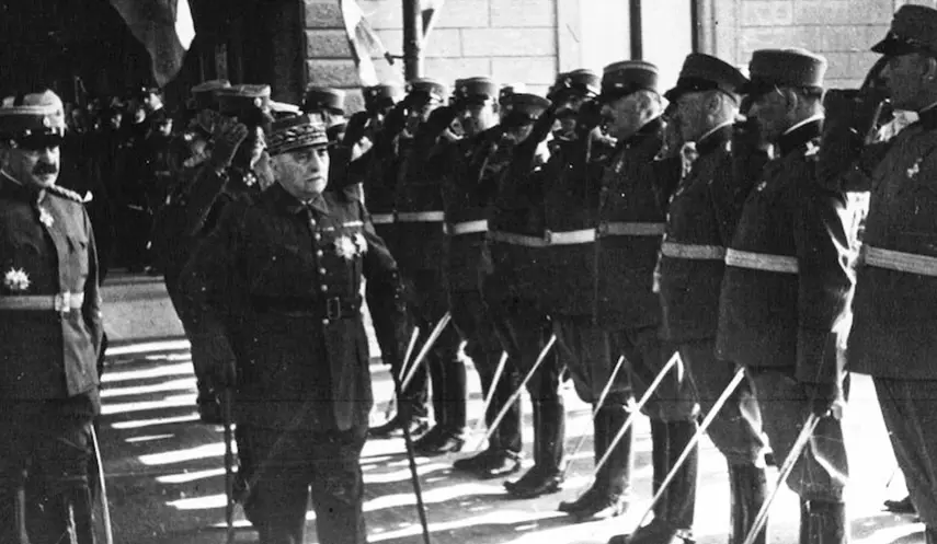 First World War French General Louis Franchet d'Espèrey /1856–1942/, honorary Serb duke who commanded the Allied breakthrough of the Salonika Front and regarded Serbian soldiers as the best in the Great War, passed away on July 8, 1942.