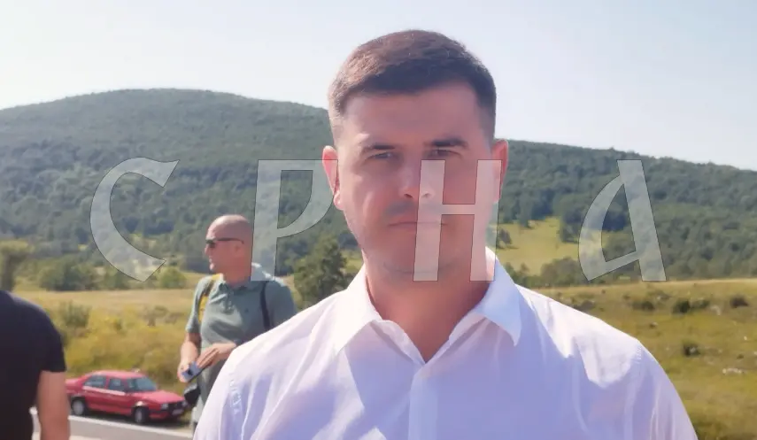 Savo Stijelja, a descendant of those killed in the crime committed by the Croatian army against Serb civilians on the Petrovačka Road in 1995.