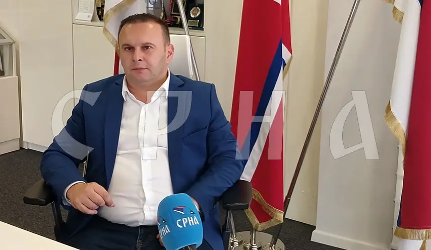 The Head of the Association of Municipalities and Cities of Republika Srpska Ljubiša Ćosić.