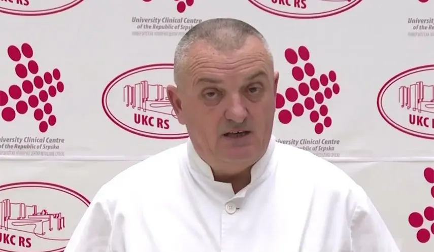 Head of the Association of Republika Srpska Surgeons, Zoran Aleksić.