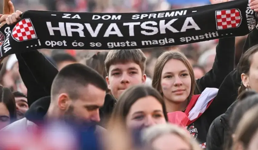 TORCIDA FANS CHANTED "GO, USTASHAS" AT POLJUD STADIUM