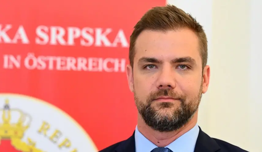 Head of the Republika Srpska Representative Office in Austria, Mladen Filipović.
