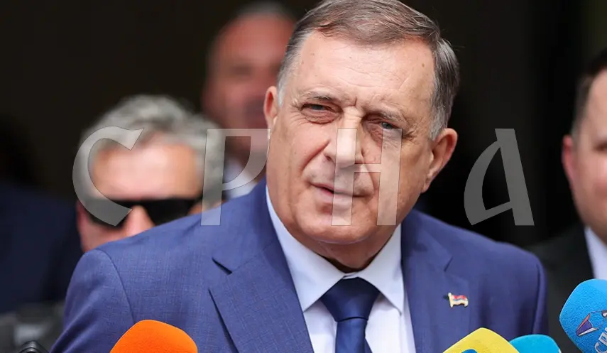 DODIK: I WAS ELECTED BY THE PEOPLE, I WILL NOT BE DISMISSED BY A FOREIGN GOVERNMENT