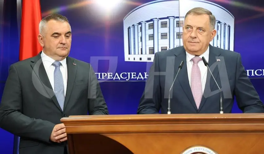 DODIK: NEW GOVERNMENT TO RESTORE RELATIONS TO THE ORIGINAL DAYTON AGREEMENT