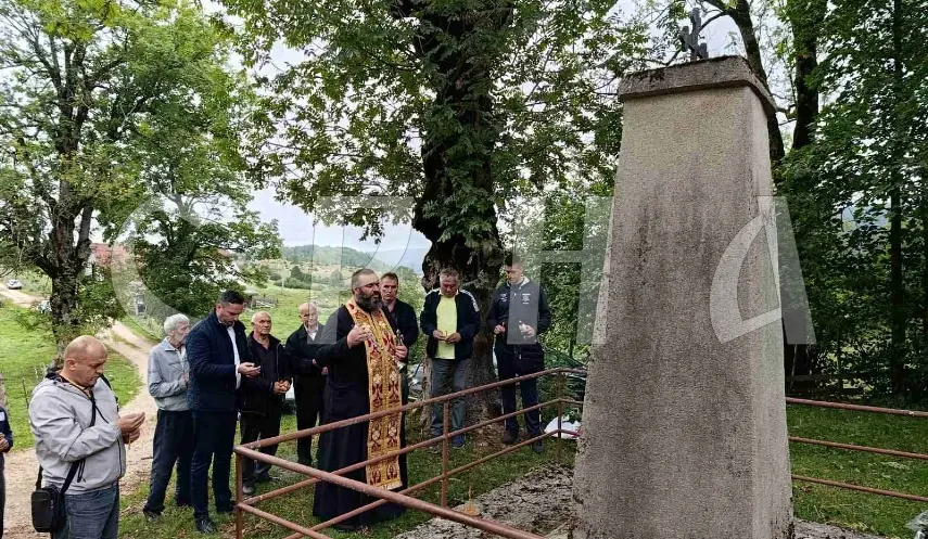 MEMORIAL SERVICE HELD FOR SERB VICTIMS OF WORLD WAR II