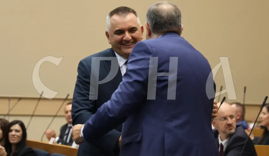 DODIK CONGRATULATES MINIĆ ON BEING ELECTED PRIME MINISTER