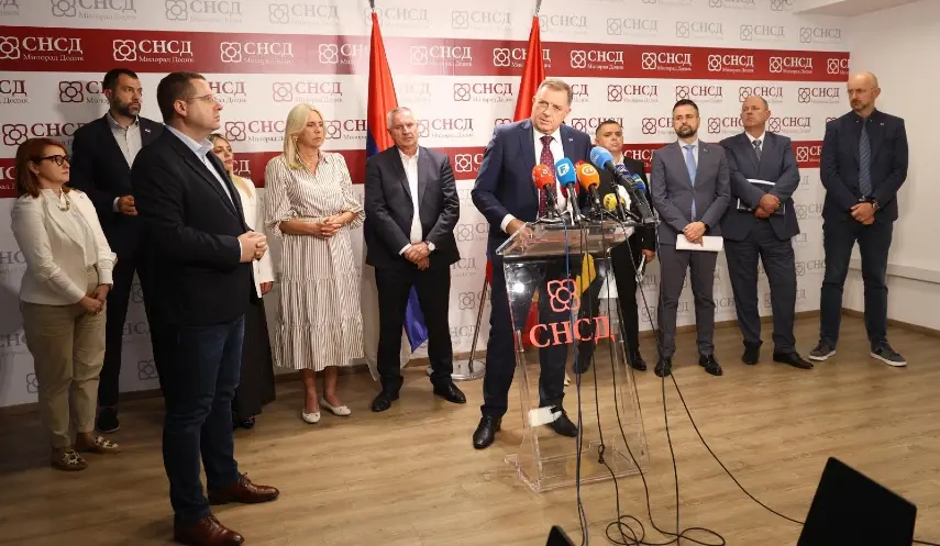 DODIK: WE REJECT KOS' CLAIMS THAT SRPSKA IS CARRYING OUT SECESSION