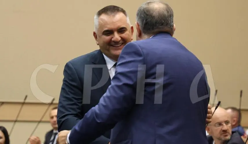 DODIK CONGRATULATES MINIĆ ON BEING ELECTED PRIME MINISTER