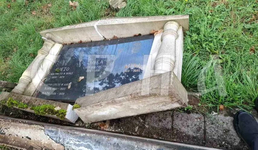 RADANOVIĆ: SIXTY ORTHODOX TOMBSTONES DESTROYED NEAR ZENICA