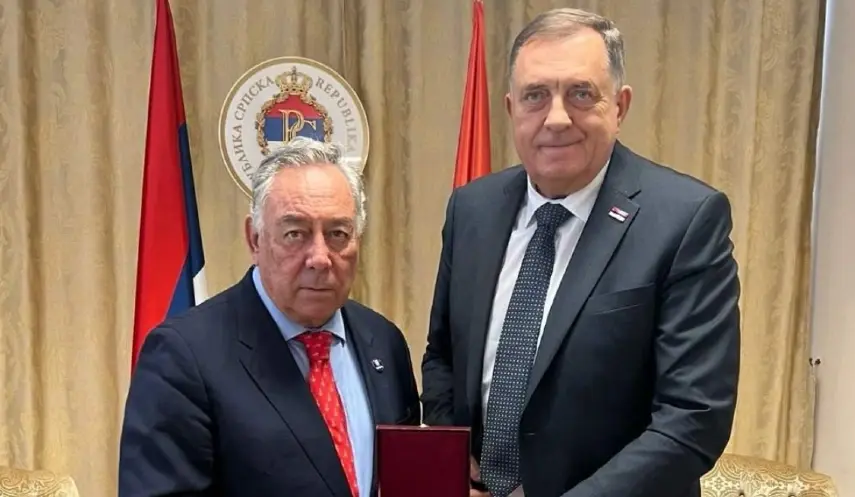DODIK: MEP CORREA UNDERSTANDS FUTURE SRPSKA IS BUILDING