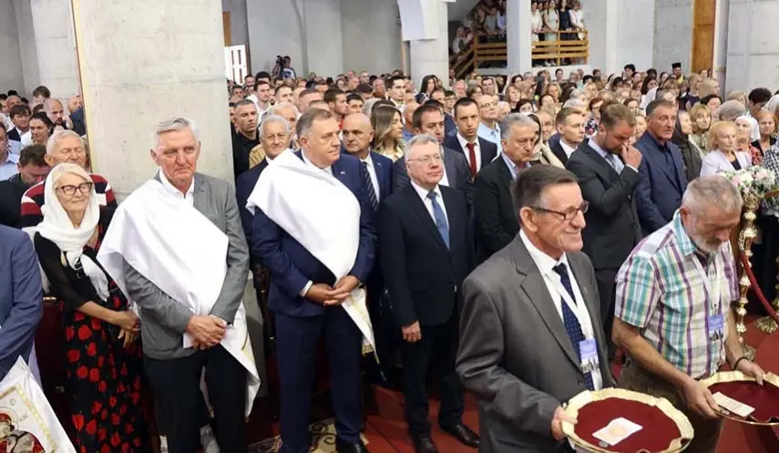 DODIK: SERBIAN-RUSSIAN CHURCH - LASTING SYMBOL OF FRIENDSHIP BETWEEN TWO PEOPLES