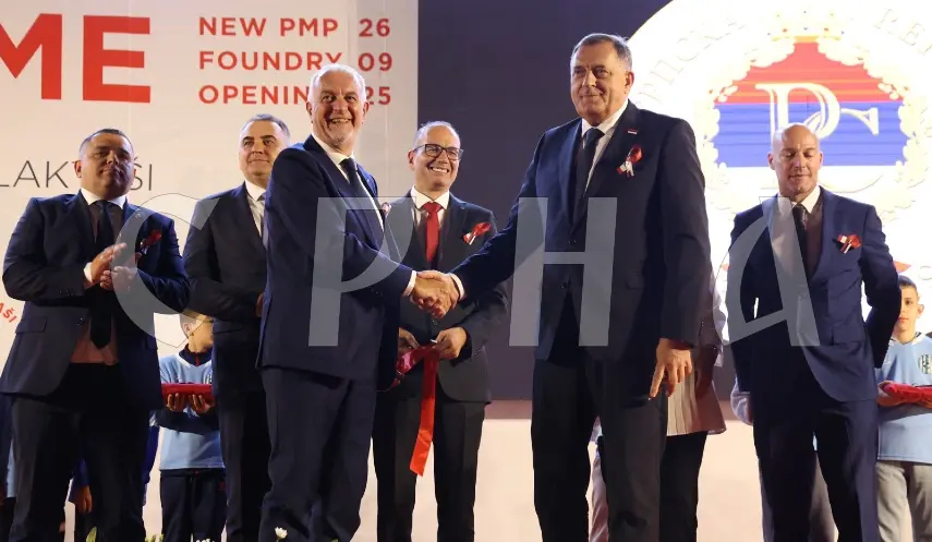 DODIK: SRPSKA ATTRACTIVE TO INVESTORS, NEW FACTORY MAKES SIGNIFICANT CONTRIBUTION TO DEVELOPMENT