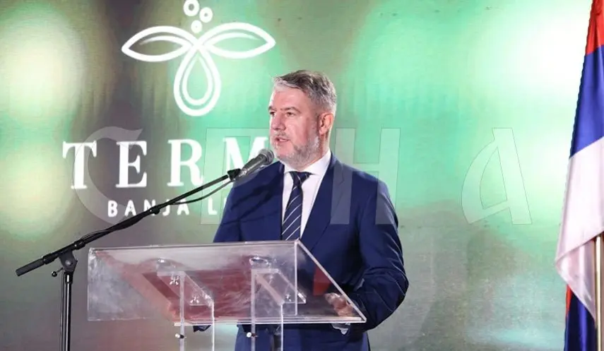 ŠERANIĆ: "TERME BANJA LUKA" WILL BE A SOURCE OF PRIDE FOR BANJA LUKA AND REPUBLIKA SRPSKA