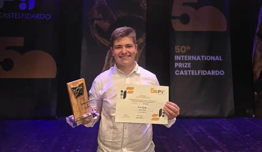 ĐORĐE PERIĆ AWARDED IN THE WORLD CAPITAL OF ACCORDION