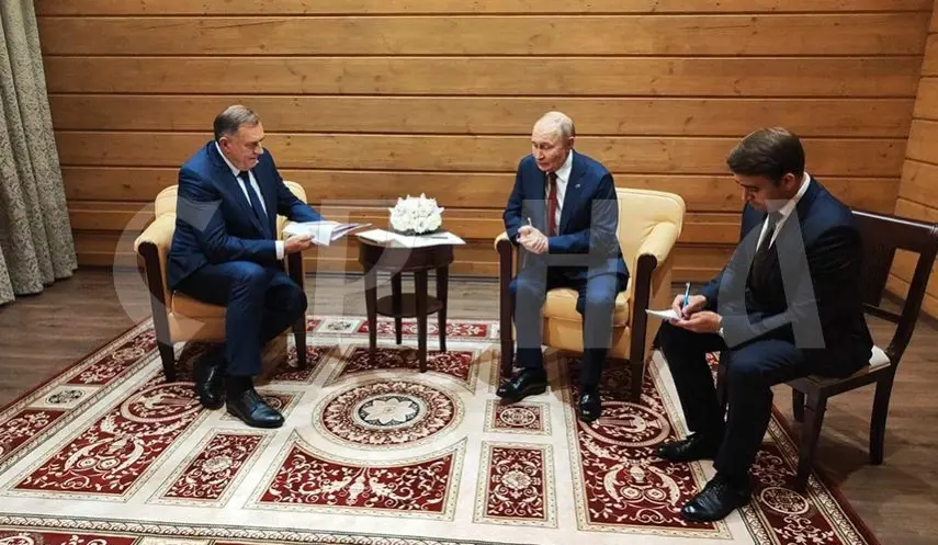 DODIK - PUTIN MEETING BEGINS IN SOCHI