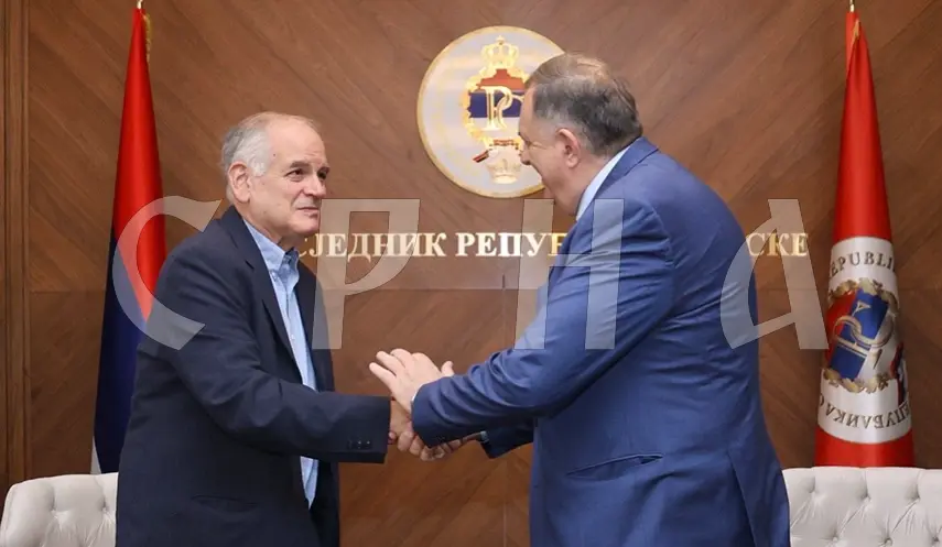 DODIK: VISIT BY IDDO NETANYAHU - GREAT HONOR FOR REPUBLIKA SRPSKA