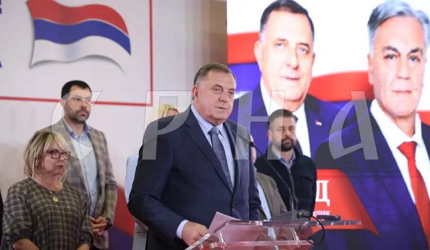 DODIK: FOR US, ELECTION'S CONCLUDED
