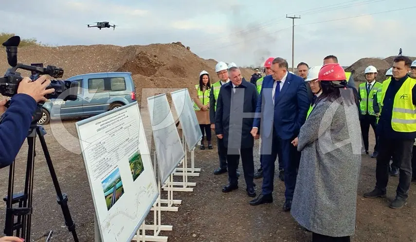 DODIK: CONSTRUCTION WORK ON VUKOSAVLJE–BRČKO HIGHWAY SECTION STARTS AT FULL CAPACITY