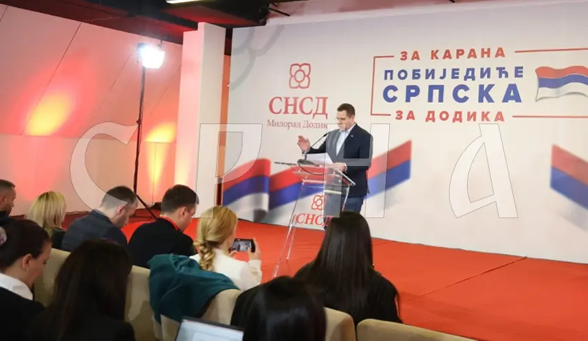 KOVAČEVIĆ: KARAN HAS WON; PRESIDENT DODIK TO DECLARE VICTORY AT 22:00