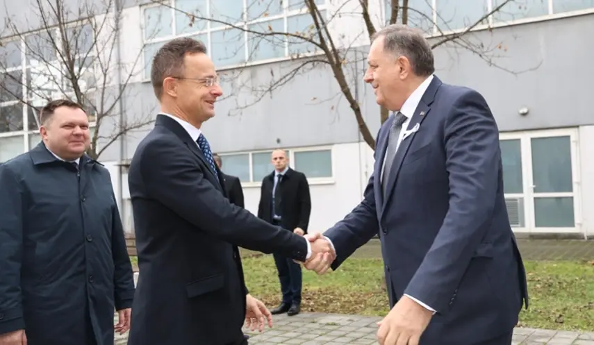 DODIK: SZIJJÁRTÓ FIGHTING SAME BATTLE AS REPUBLIKA SRPSKA