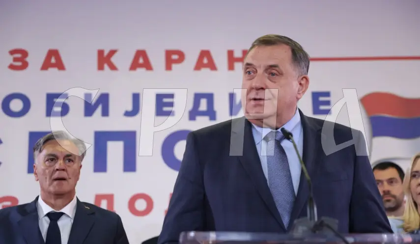 DODIK: NO GROUNDS FOR REPEAT VOTING, WE REJECT OPPOSITION'S CLAIMS OF ELECTION IRREGULARITIES