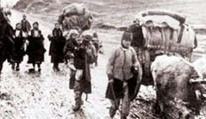 COMMAND ORDERED WITHDRAWAL VIA ALBANIA