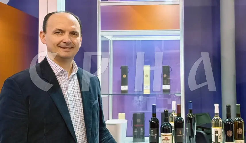 TVRDOŠ MONASTERY CELLARS PRESENT NEW TAMJANIKA WINE AT WINE VISION FAIR