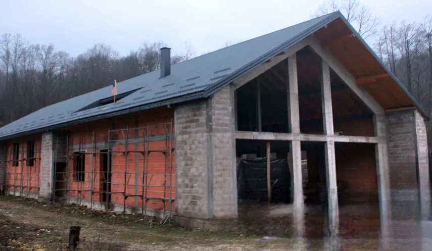 SMART-HOUSE CHEESE FACTORY UNDER CONSTRUCTION ON MAJEVICA