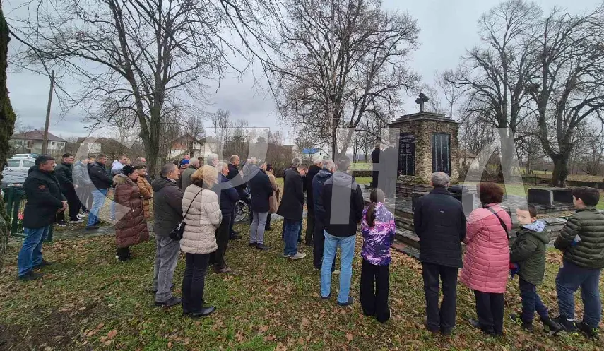 MEMORIAL SERVICE HELD FOR VICTIMS OF USTASHA TERROR IN TRNJAK AND DONJA DUBICA
