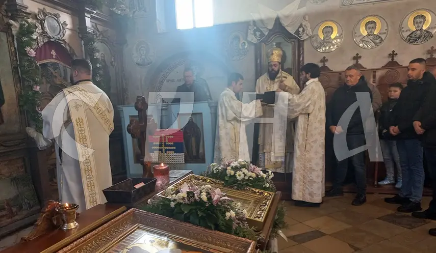 HOLY LITURGY SERVED MARKING 300 YEARS OF CHURCH OF ST. NICHOLAS IN JAGODNJAK