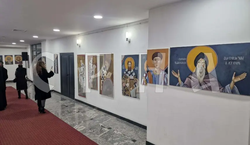EXHIBITION OF WORKS BY ICONOGRAPHY SCHOOL STUDENTS OPENED
