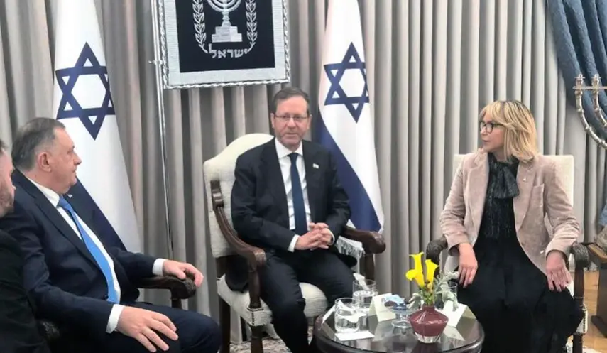 DODIK: HERZOG RECOGNIZES REPUBLIKA SRPSKA AS RESPECTED PARTNER