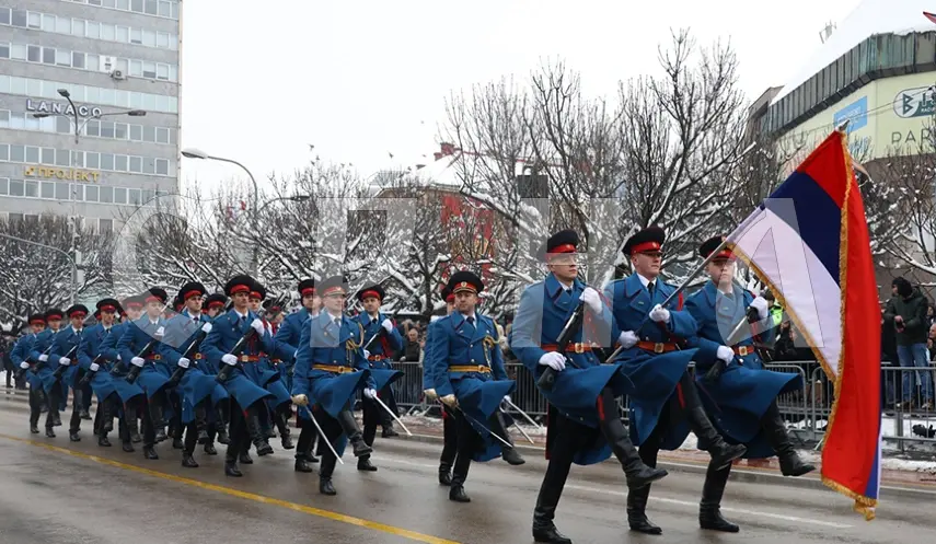 CEREMONIAL PARADE DEMONSTRATES THE STRENGTH OF SRPSKA