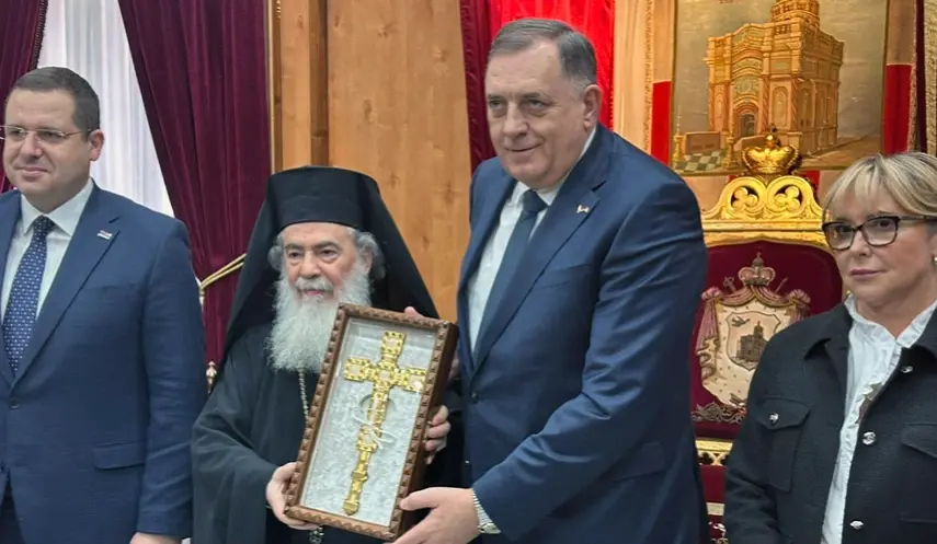 DODIK: MEETING WITH PATRIARCH THEOPHILOS IS MEETING OF FAITH, HISTORY AND FRIENDSHIP