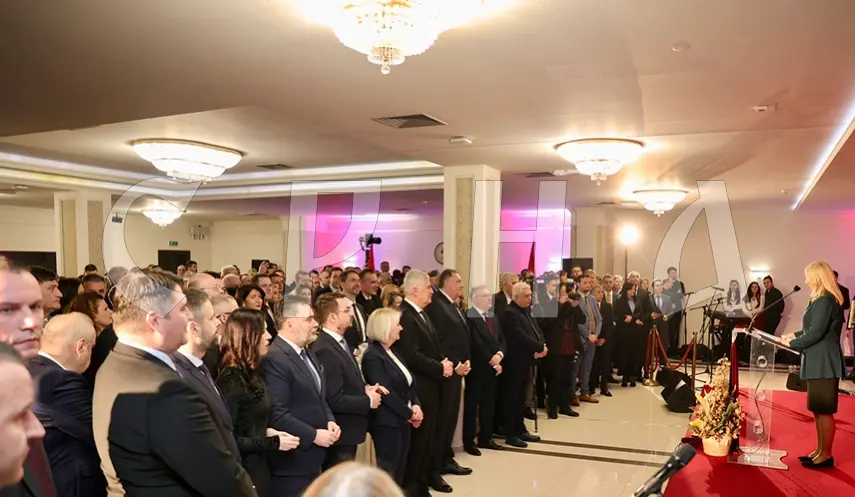 CVIJANOVIĆ EXPRESSES SATISFACTION WITH TURNOUT AT TRADITIONAL CHRISTMAS RECEPTION