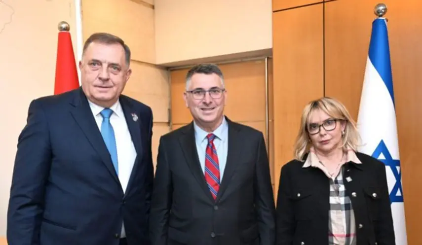 DODIK DEDICATES AWARD RECEIVED IN ISRAEL TO REPUBLIKA SRPSKA AND SERB PEOPLE