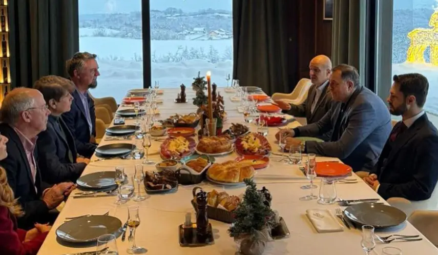 CHRISTMAS LUNCH WITH ROD BLAGOJEVICH