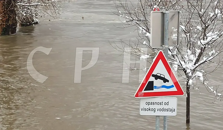 STATE OF EMERGENCY DUE TO DRINA RIVER LEVEL