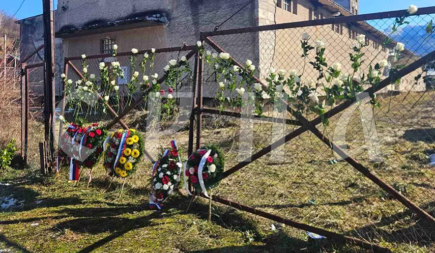 MEMORIAL SERVICE FOR SERBS KILLED IN NOTORIOUS SILOS CAMP