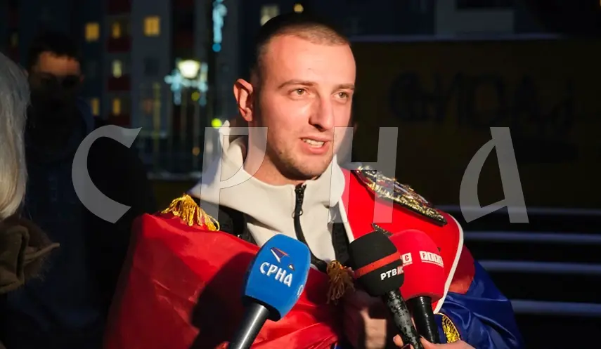 GRAND WELCOME FOR ALEKSANDAR IVANOVIĆ – UBF TITLE HOLDER