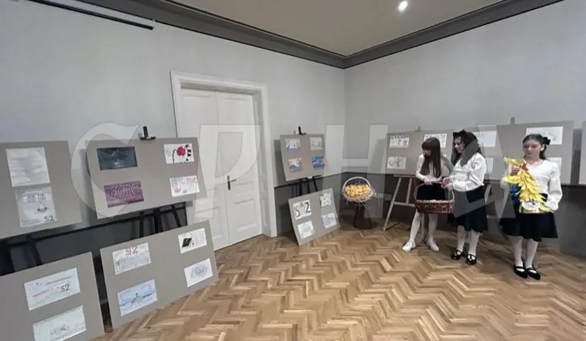 DONATION EXHIBITION OF STUDENT WORKS MARKING 84 YEARS SINCE ŠARGOVAC SCHOOLCHILDREN SUFFERING