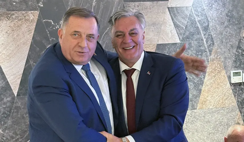 DODIK EXTENDS CONGRATULATIONS TO SINIŠA KARAN FOR WINNING ELECTION