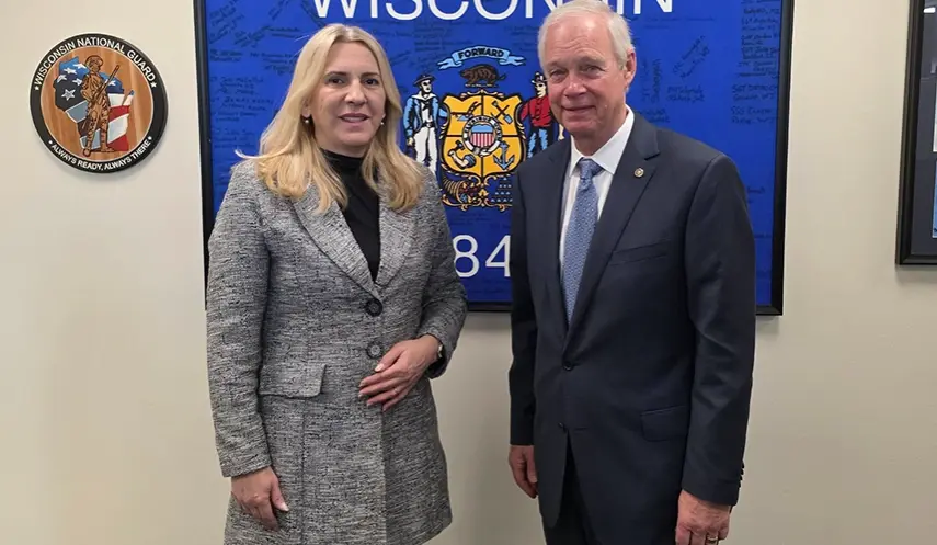 CVIJANOVIĆ MEETS WITH SENATOR JOHNSON, ECONOMIC COOPERATION SHOULD GIVE A NEW DIMENSION