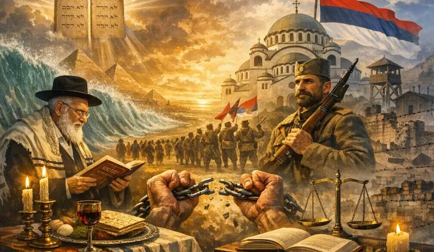 PASSOVER CARRIES MESSAGE OF VALUES THAT SHAPED FATE OF JEWS AND SERBS