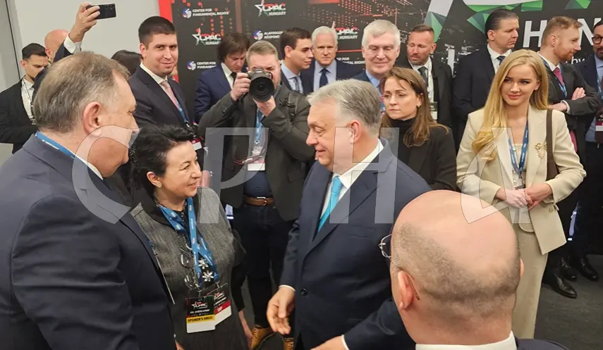 DODIK AND ORBAN DISCUSS UPCOMING ELECTIONS IN HUNGARY