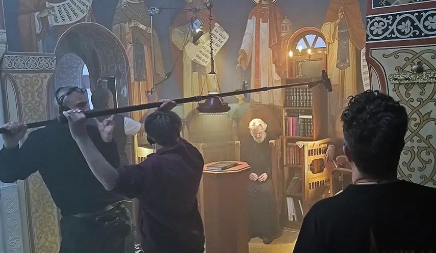 FILM ABOUT DR. LAZIĆ COMPLETES FILMING AT KOVILJ MONASTERY
